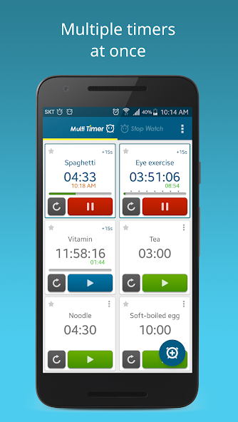 Multi Timer StopWatch Mod screenshot 1