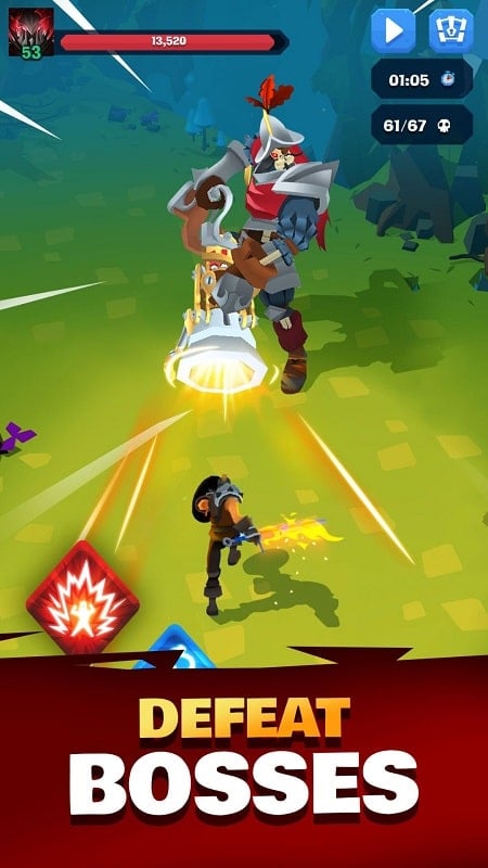 Mighty Quest For Epic Loot RPG screenshot 2