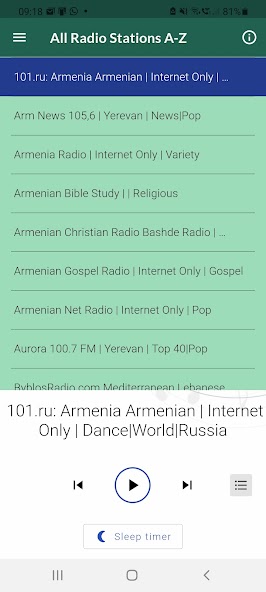 Armenian Radio Music & News Mod screenshot 3