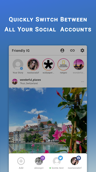 Friendly For Instagram Mod screenshot 1