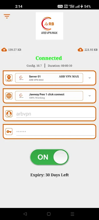 Arb Vpn Max screenshot 4