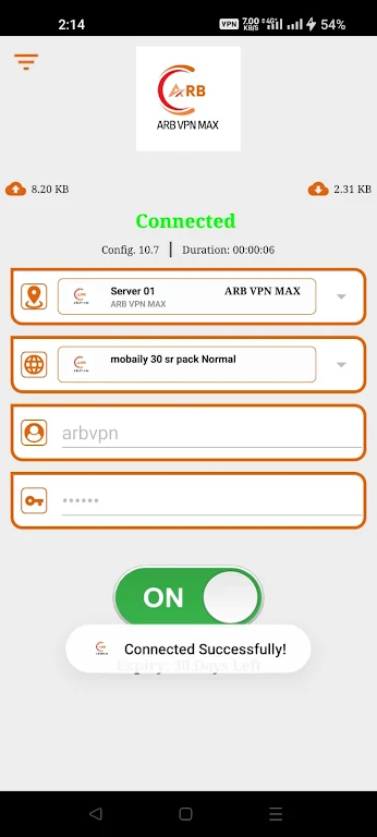 Arb Vpn Max screenshot 1