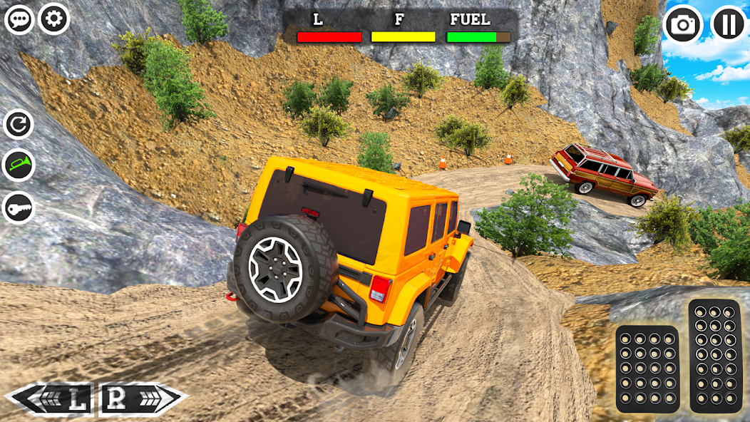 4x4 Mountain Climb Car Games Mod screenshot 4