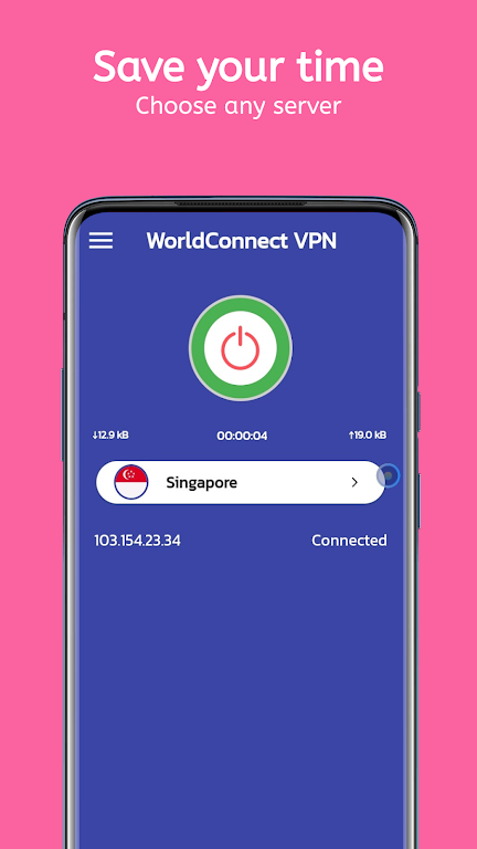 WorldConnect VPN - Safer VPN screenshot 2