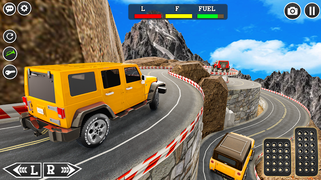 4x4 Mountain Climb Car Games Mod screenshot 1