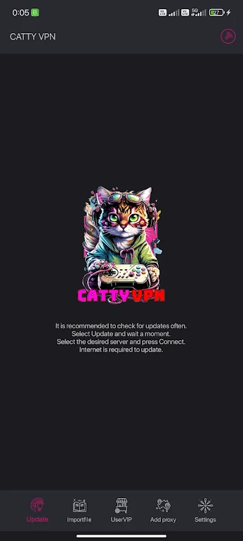 CATTY VPN screenshot 1