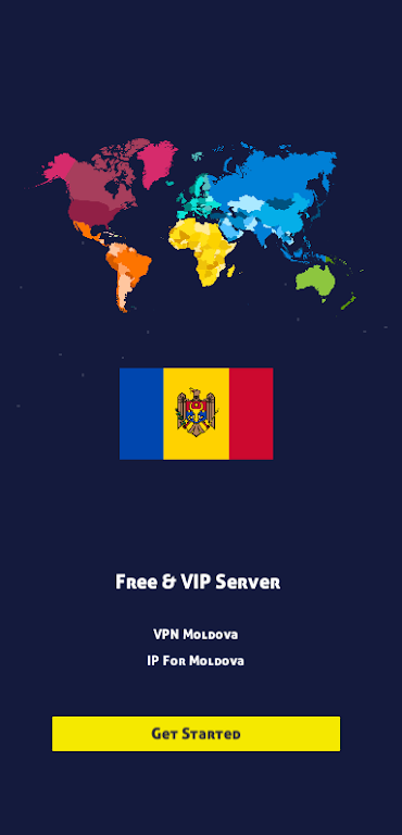 VPN Moldova - IP for Moldova screenshot 1