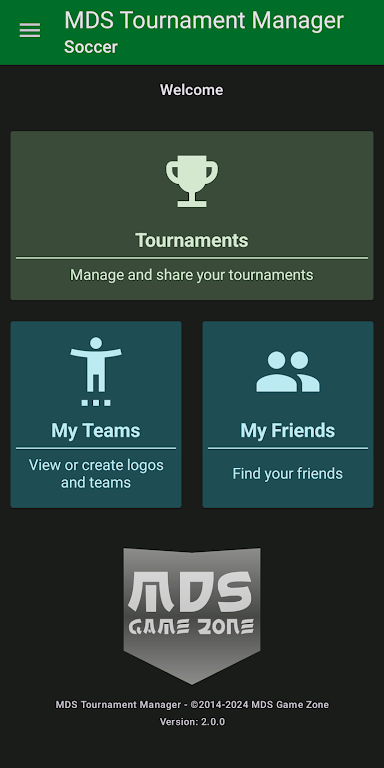 MDS Tournament Manager screenshot 2