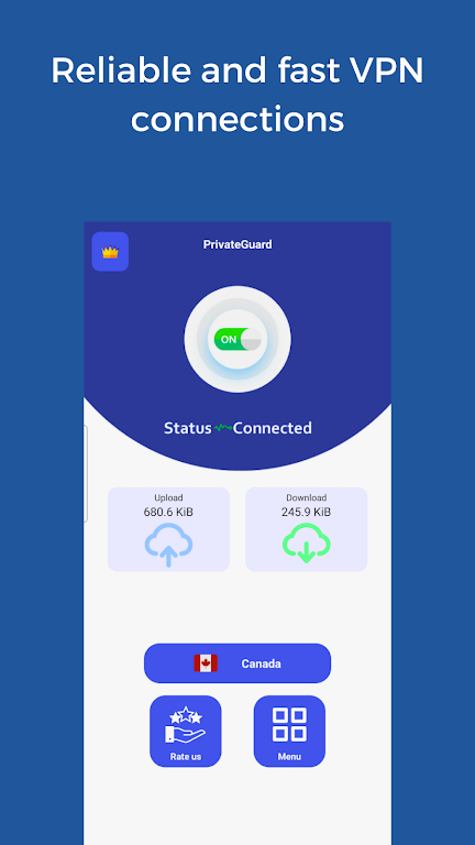 PrivateGuard VPN 2023 screenshot 2