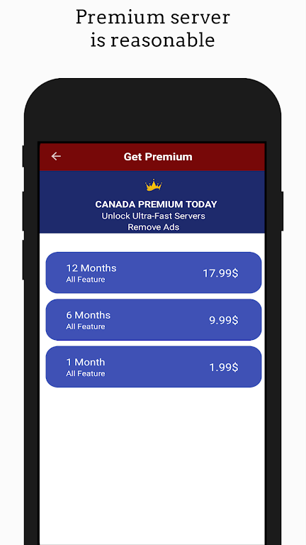 Canada VPN 2023:Get Canada IP screenshot 2