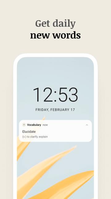 Vocabulary - Learn words daily Mod screenshot 1
