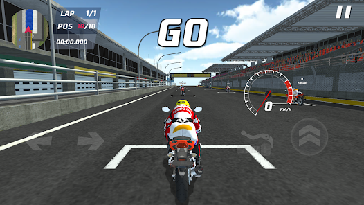 Real Moto Racing: Race 3D Mod screenshot 1