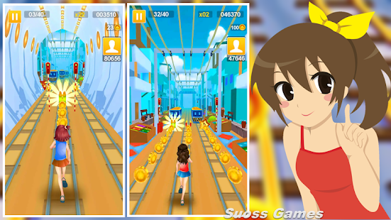 New Subway Runner - Super Railway Surf Adventure Mod screenshot 1