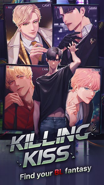 Killing Kiss : BL dating otome Mod screenshot 1