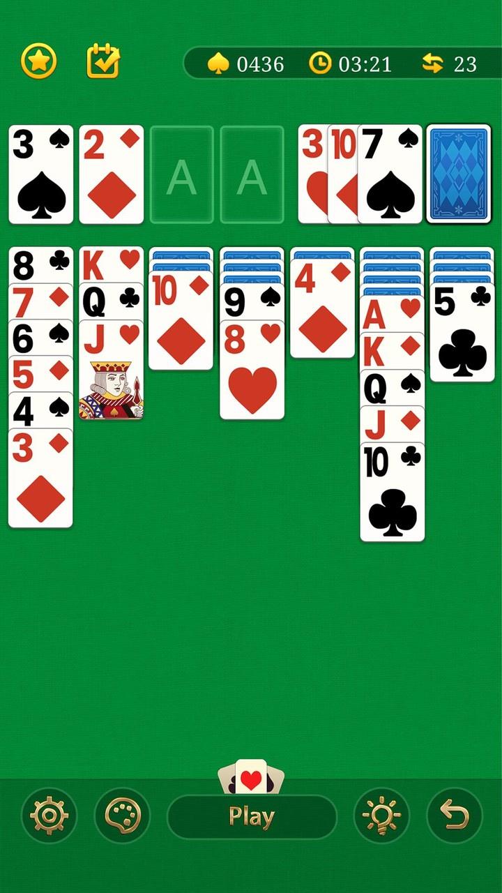 Solitaire Classic Card Mod screenshot 1