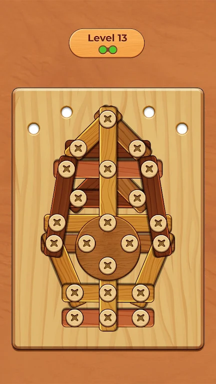 Wood Screw Puzzle Mod screenshot 3