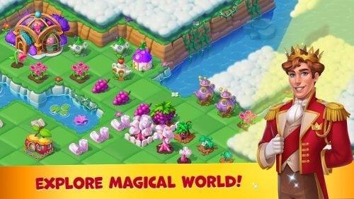 Fairyland: Merge & Magic Mod screenshot 2