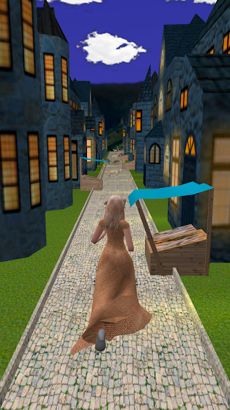 Cinderella. 3D Runner. Mod screenshot 1