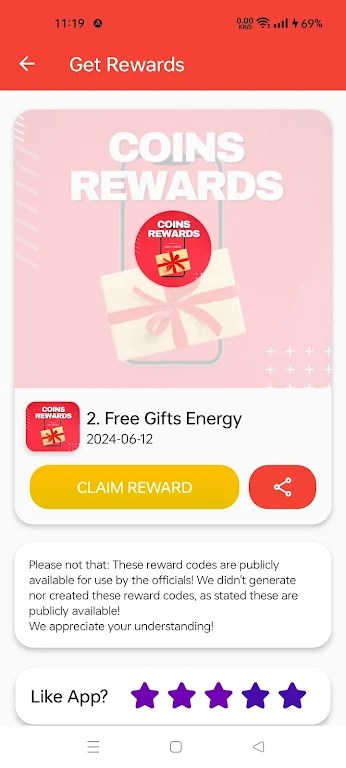 Animals Coins Rewards screenshot 3