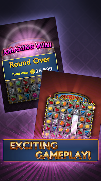 Jackpot Gems - Match 3 to win Mod screenshot 2