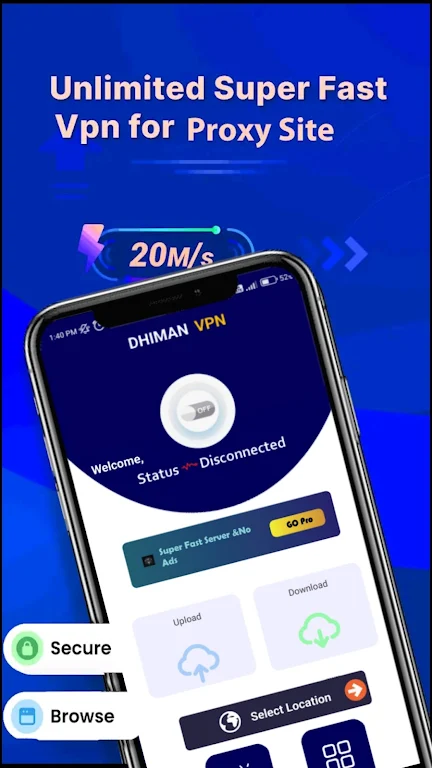 DHIMAN VPN screenshot 4