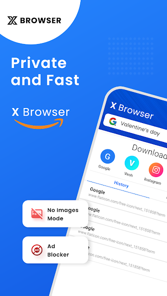 xBrowser - Video Downloader Mod screenshot 1