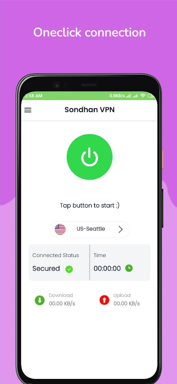 Sondhan VPN - Unlimited screenshot 1