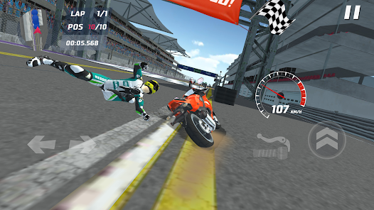 Real Moto Racing: Race 3D Mod screenshot 3