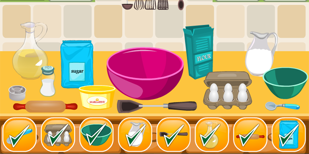 Cake Girls Games Cooking Games Mod screenshot 2