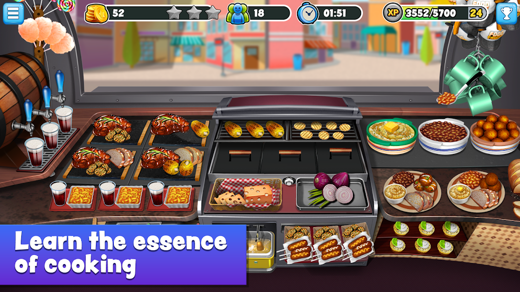 Food Truck Chef™ Cooking Games Mod screenshot 3