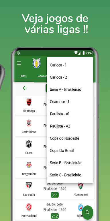 Brasileirão 2024 Série A B e C screenshot 2