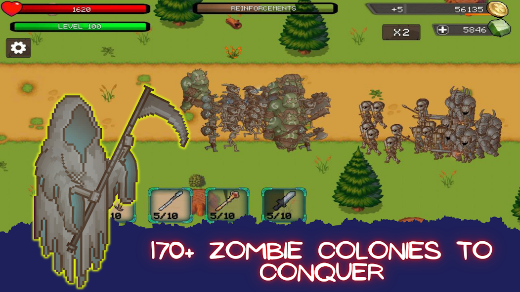 Stick War: Zombie Battle Mod screenshot 2