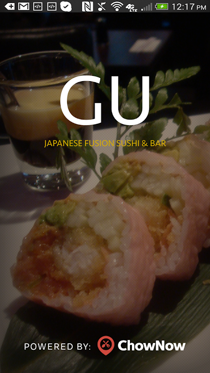 Gu Japanese Fusion Sushi & Bar screenshot 1