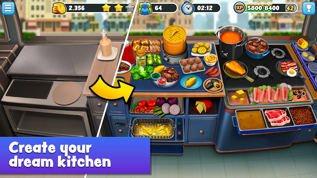 Food Truck Chef™ Cooking Games Mod screenshot 1