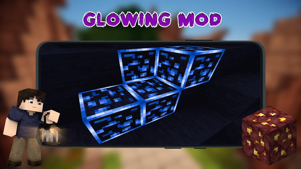 Glowing Ore Mod screenshot 3