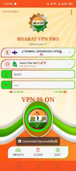 Bharat Vpn Pro screenshot 1