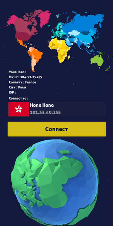 VPN Hongkong - IP for Hongkong screenshot 2