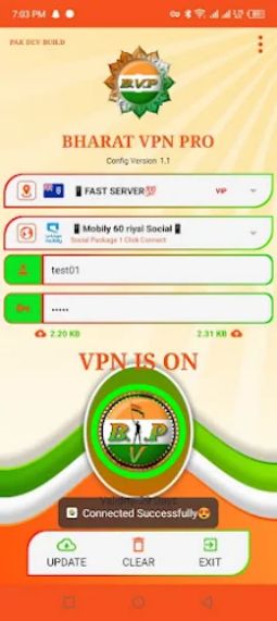 Bharat Vpn Pro screenshot 2