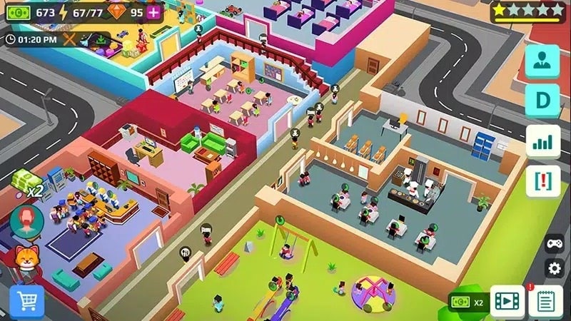 Idle Daycare Tycoon screenshot 2