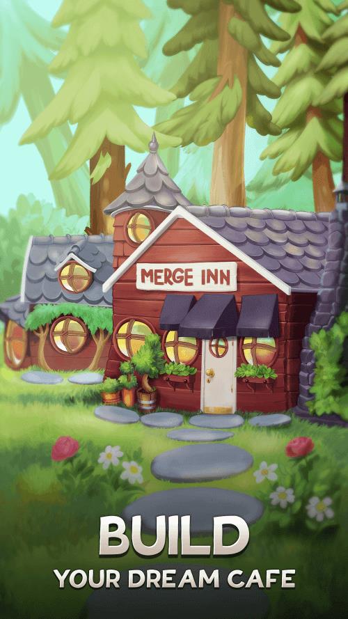 Merge Inn - Cafe Merge Game Mod screenshot 2