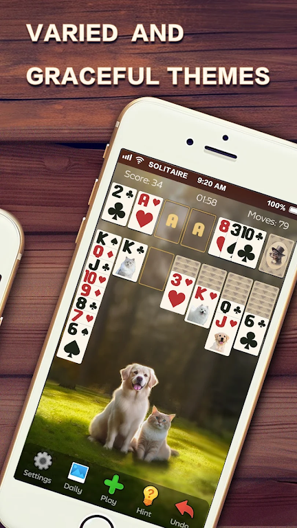 Solitaire - Classic Card Games Mod screenshot 2