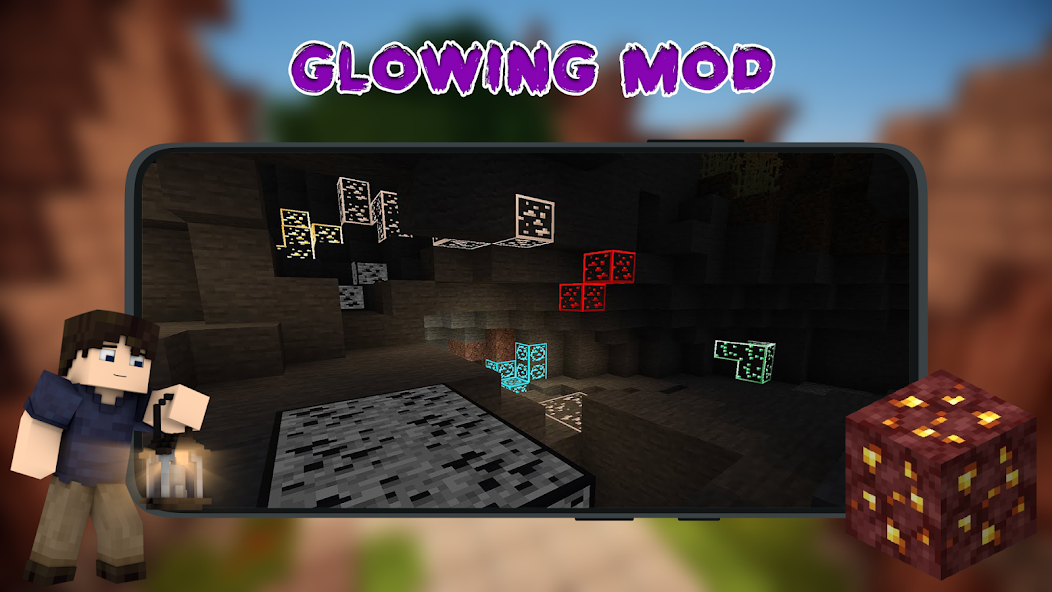 Glowing Ore Mod screenshot 4