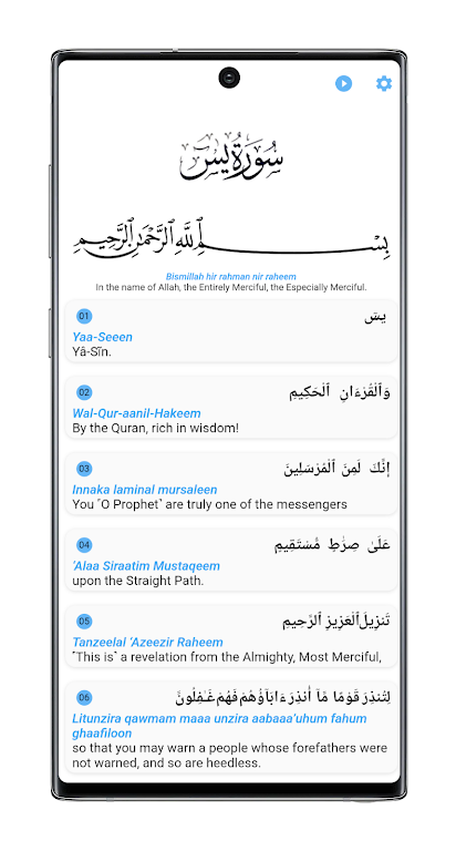 Surah yaseen read & listen screenshot 2