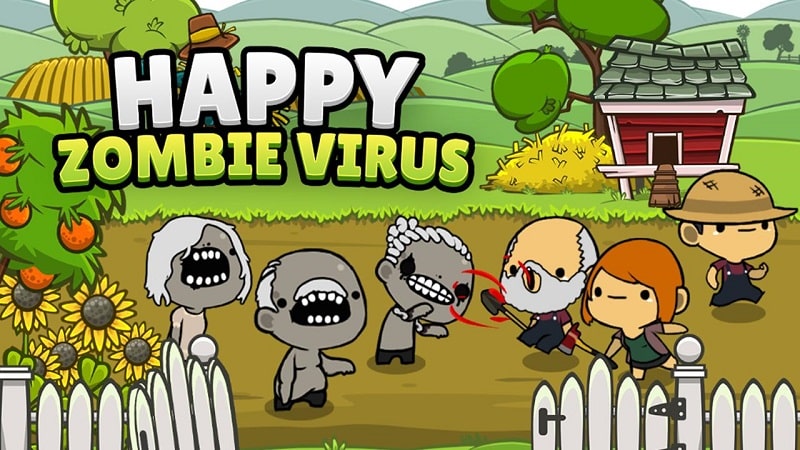 Happy Zombie Virus screenshot 1