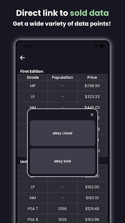 TCG Portfolio - Card Price App Mod screenshot 1