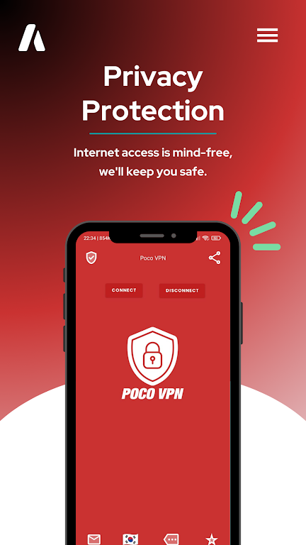 Super VPN Poco - Fast Proxy screenshot 2