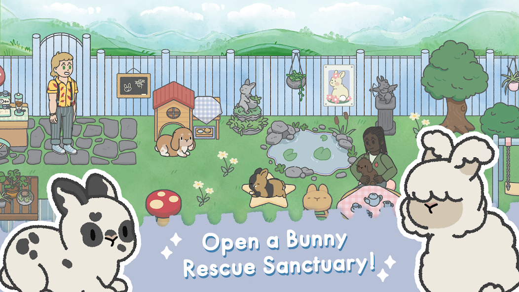 Bunny Haven - Cute Cafe Mod screenshot 1