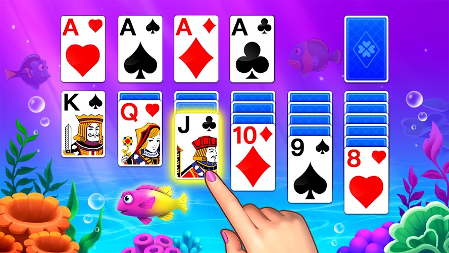 Solitaire Ocean Mod screenshot 3