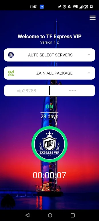 TF Express VIP VPN screenshot 3