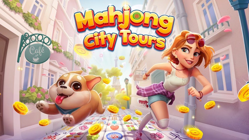 Mahjong City Tours: Tile Match Mod screenshot 1